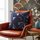 LR Home Stacy Garcia 08655 Denim Blue Pillow