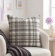 LR Home Stacy Garcia 08666 White Black Pillow