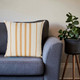 LR Home Vivian 07877 Yellow Off-White Pillow