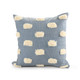 LR Home Zeal 07917 Denim Blue White Pillow