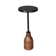 LR Home Martini 46070 Black Brown Drink Table