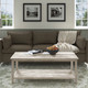 LR Home Luna 03923 Whitewashed Coffee Table