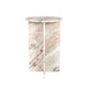 LR Home Lotus 3 46258 Beige Gray Side Table