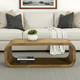 LR Home Lotus 1 46292 Brown Coffee Table