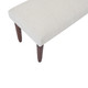 LR Home Anastasia 46327 Cream Accent Bench