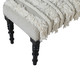 LR Home Anastasia 99011 Cream Accent Bench