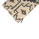 LR Home Barkley 03185 Black Cream Accent Bench
