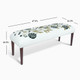 LR Home Matilda 46337 Green Ivory Accent Bench