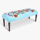 LR Home Matilda 46336 Blue Multi Accent Bench