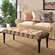 LR Home Reno 99731 Beige Multi Accent Bench