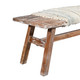 LR Home Timson 03180 Brown Multi Accent Bench
