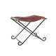 LR Home Anne 35003 Brown Black Stool