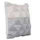 LR Home Luxe 07852 Heathered Gray Off-White Pillow