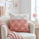 LR Home Luxe 07853 Pink Off-White Pillow