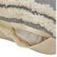 LR Home Mandala 07658 Light Gray White Pillow