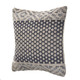 LR Home Mindy 07433 Denim Blue Ivory Pillow