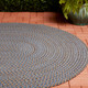 Rhody Camden CD96 Denim Blue Area Rug