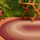 Rhody Twin River TR42 Red Multi Area Rug