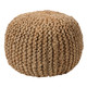 Jaipur Canova CNV01 Tan Beige Pouf