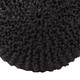 Jaipur Canova CNV03 Black Pouf
