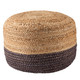Jaipur Saba SAA13 Tan Beige Pouf