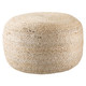 Jaipur Saba SAA15 Ivory White Pouf