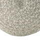 Jaipur Saba Solar SAS08 Gray Pouf