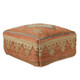 Jaipur Sundial SND01 Orange Pouf