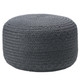 Jaipur Saba Solar SAS02 Gray Pouf
