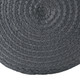 Jaipur Saba Solar SAS02 Gray Pouf