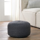 Jaipur Saba Solar SAS02 Gray Pouf