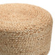 Jaipur Saba Stool SBT01 Tan Beige Pouf