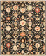 Nourison Antique Bloom ANB01 Black Rug