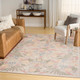 Nourison Botanical Washables BOT02 Beige Multicolor Rug
