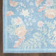 Nourison Botanical Washables BOT02 Blue Multicolor Rug