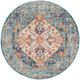 Nourison Passion PSN23 Ivory Light Blue Rug