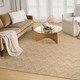 DKNY Pure Purl PUU01 Beige Ivory Rug