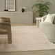 Calvin Klein CK082 Ridge RDG01 Beige Ivory Rug
