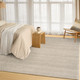 DKNY Pure Rows ROW01 Ivory Grey Rug