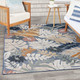 Nourison Suncoast SNC02 Denim Multicolor Rug