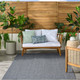 Nourison Tulum TLM01 Denim Rug