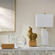 Global Views Claus Stud Mirror-Brushed Brass Mirror