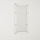 Global Views Asher Mirror-Acrylic Brushed Brass Mirror