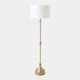 Global Views Gear Antique Brass Floor Lamp