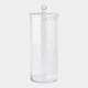 Global Views Diamond Shaped Optic Lidded Canister