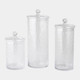 Global Views Diamond Shaped Optic Lidded Canister