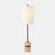 Global Views Benson Faux Travertine Bronze Buffet Table Lamp