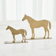 Global Views Horse Antique Brass Decorative Sculpture