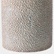 Global Views Ferradas Stone Shiny Gray White Stool