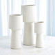 Global Views Torcia Tall Ribbed Top Vase